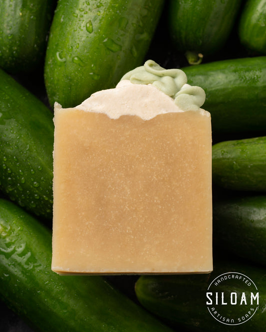 Cucumber Mint Curd Soap