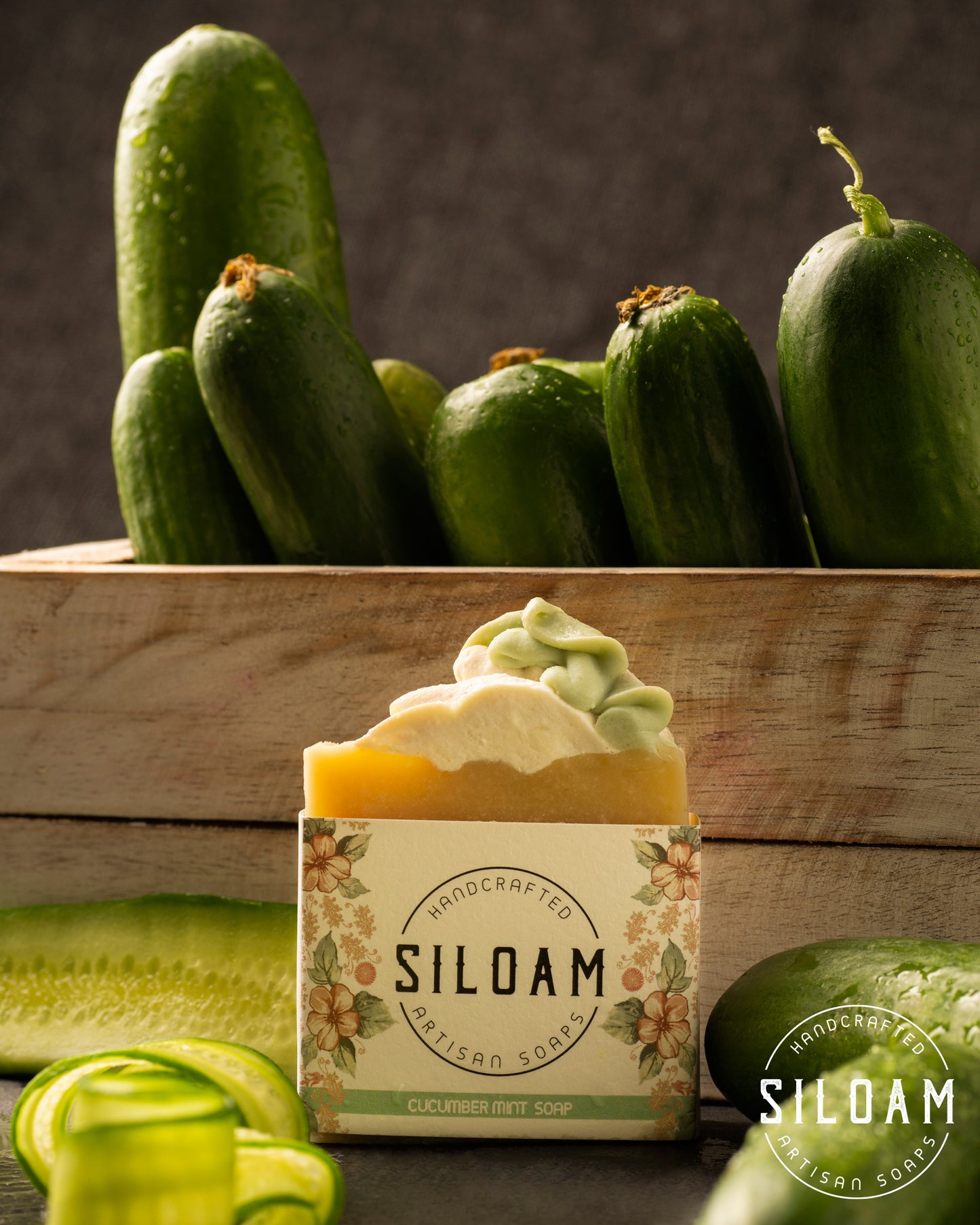 Cucumber Mint Curd Soap