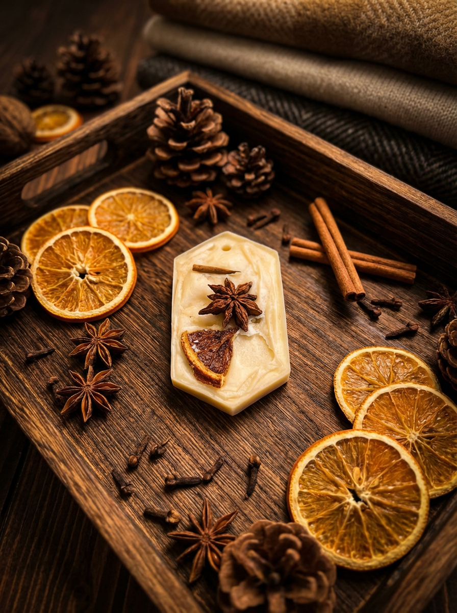 Autumn Fall Orange and Cinnamon Wardrobe Freshener