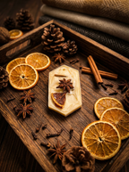 Autumn Fall Orange and Cinnamon Wardrobe Freshener