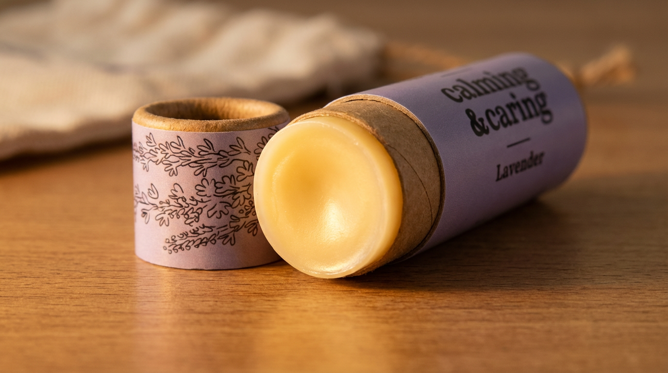 Calming and Caring Lavender Lip Butter