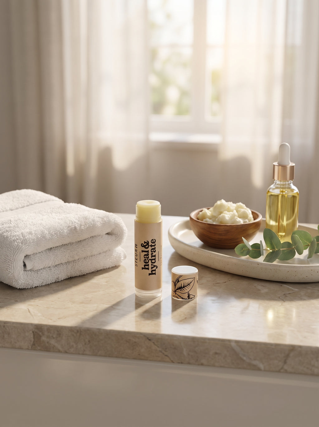 Heal and Hydrate Natural Unscented Lip Balm