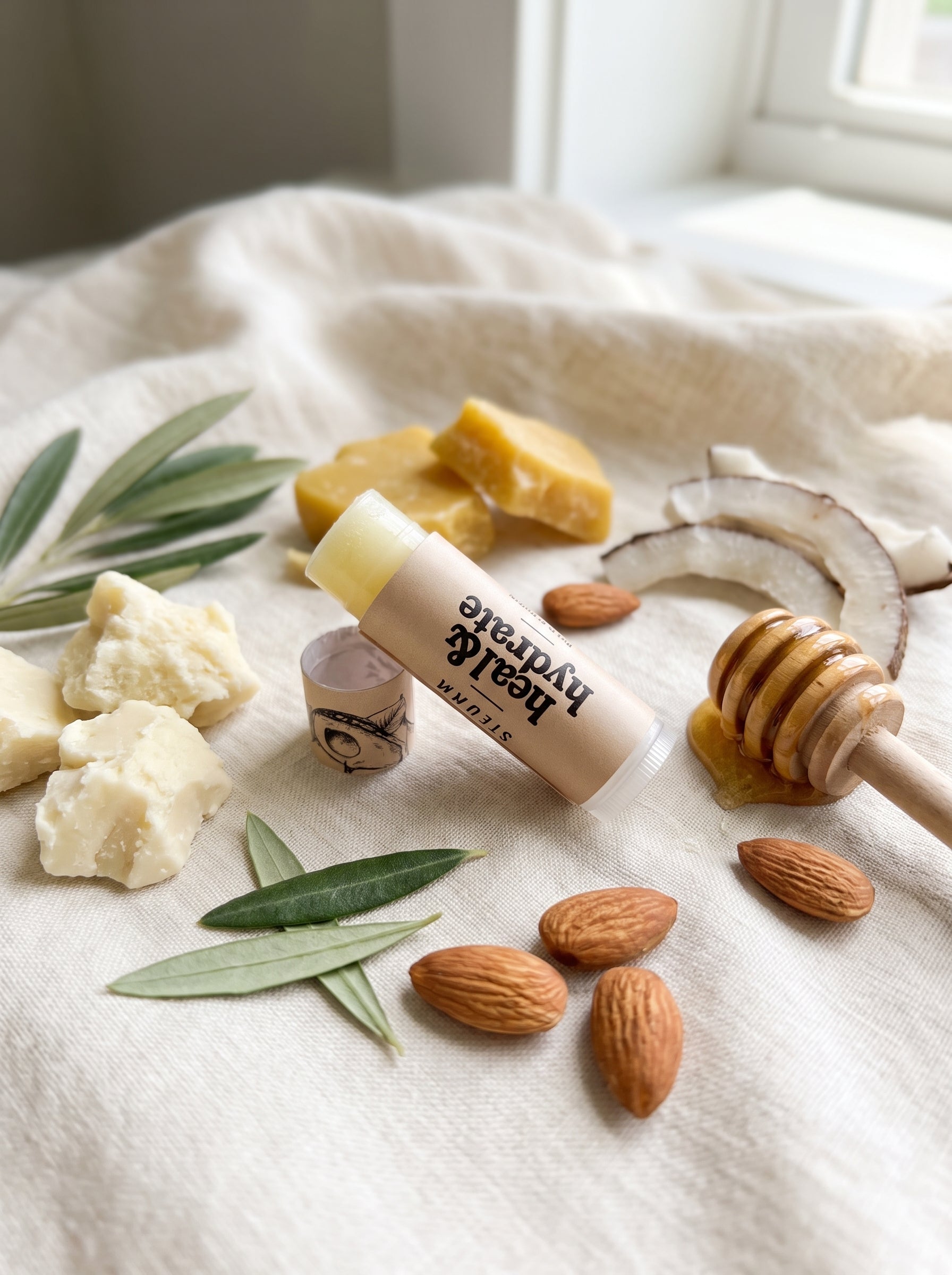 Heal and Hydrate Natural Unscented Lip Balm