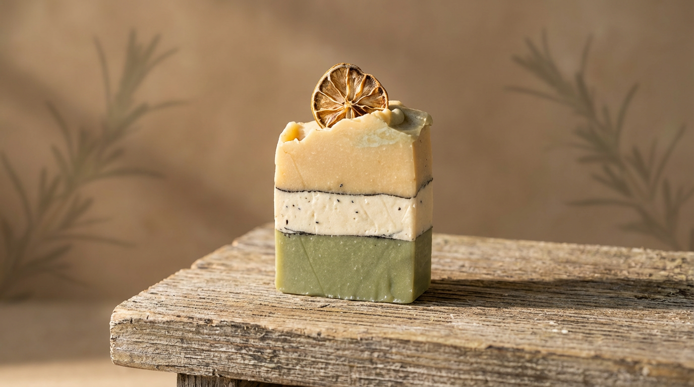 Lemongrass & Rosemary Goat's Milk Soap