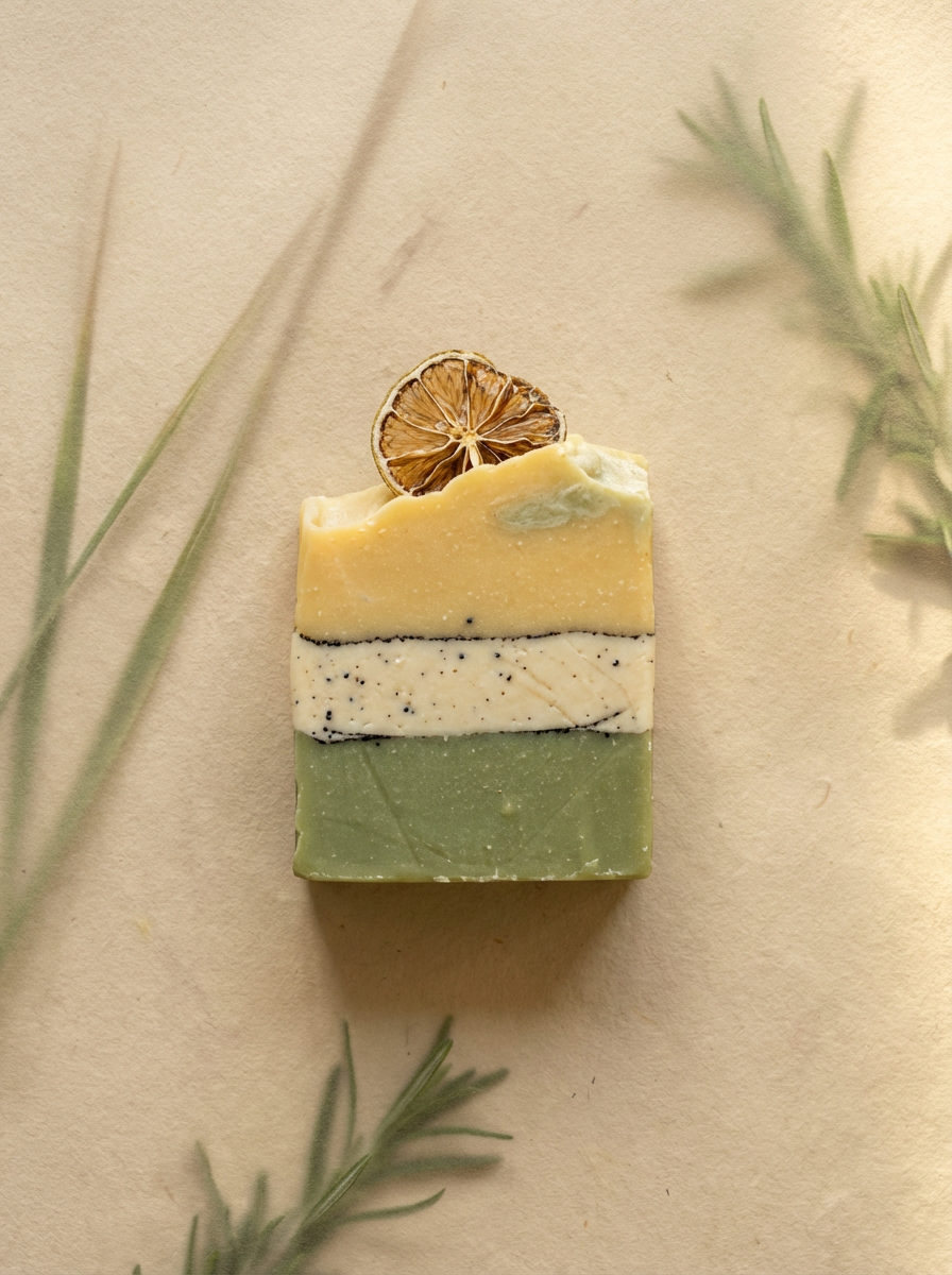 Lemongrass & Rosemary Goat's Milk Soap
